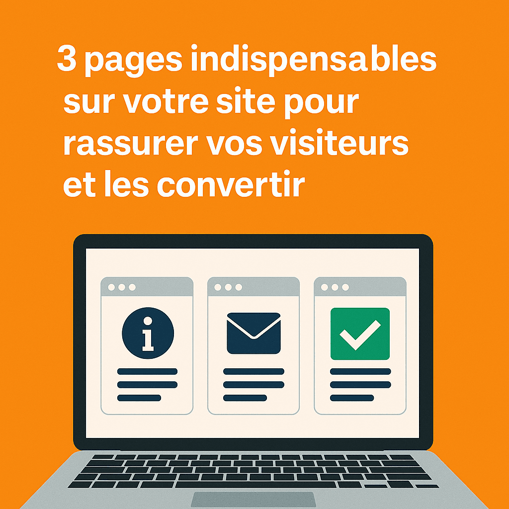 3 pages indispensables sur votre site pour rassurer vos visiteurs et les convertir image principale