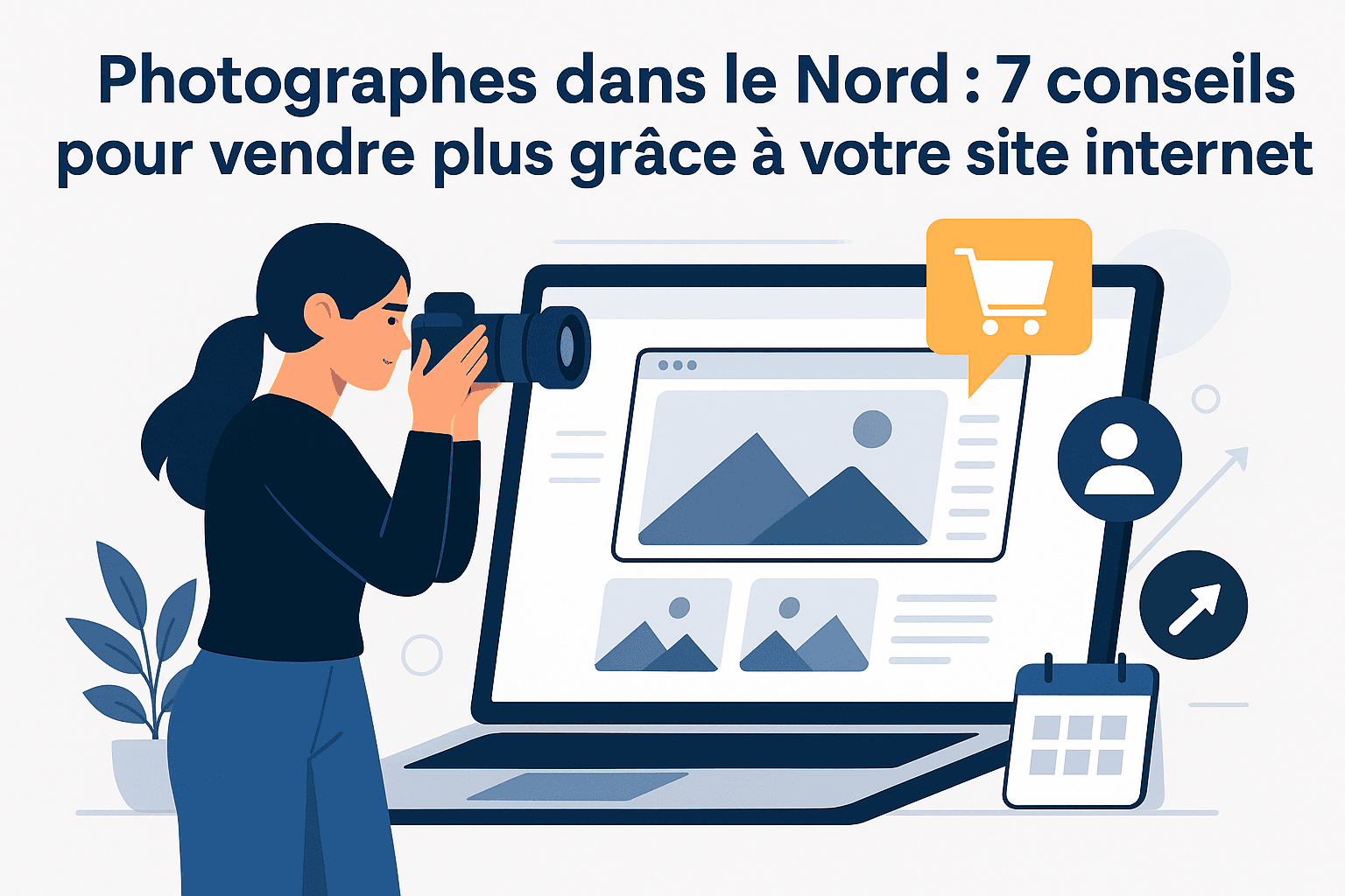 Photographes dans le Nord : 7 conseils pour vendre plus grâce à votre site internet miniature
