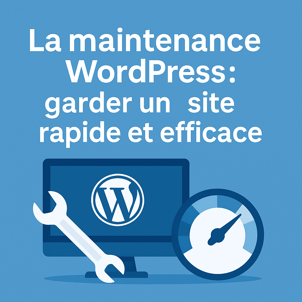 La maintenance WordPress : garder un site rapide et efficace miniature