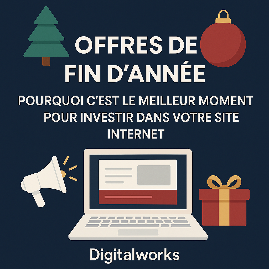 🎄 Offres de fin d’année : pourquoi c’est le meilleur moment pour investir dans votre site internet miniature