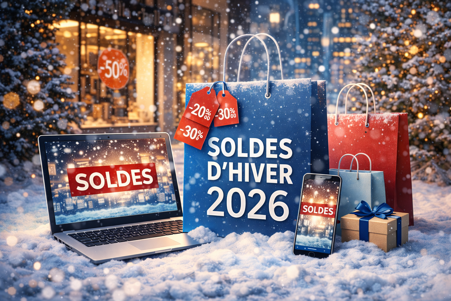 Soldes d’hiver 2026 : comment booster vos ventes grâce à une communication digitale efficace miniature