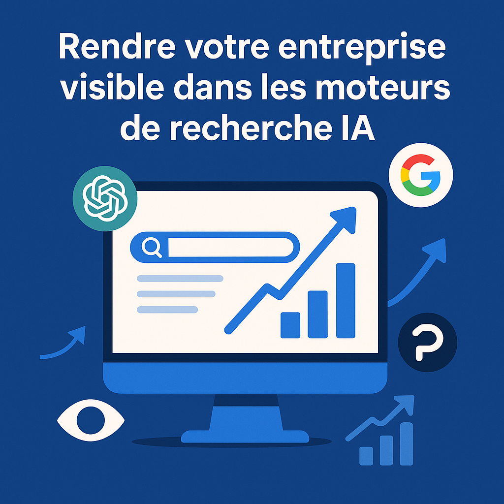 Comment rendre votre entreprise visible dans les moteurs de recherche IA (ChatGPT, Gemini, Perplexity) ? miniature