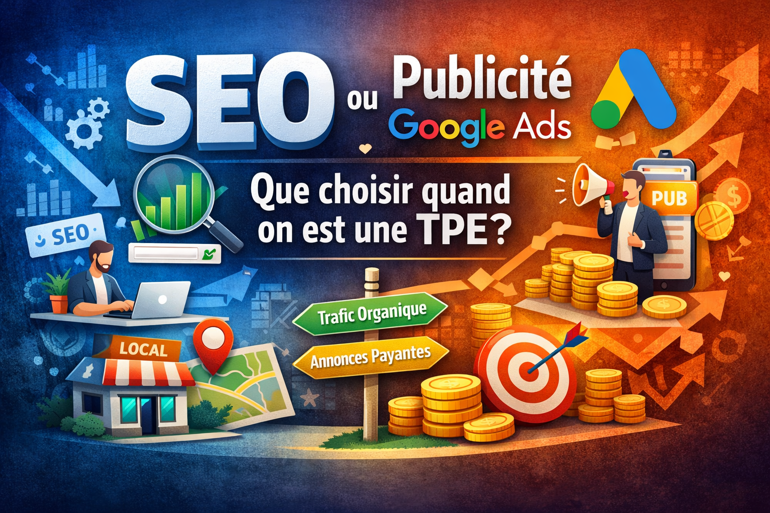 SEO ou publicité Google Ads : que choisir quand on est une TPE ? miniature