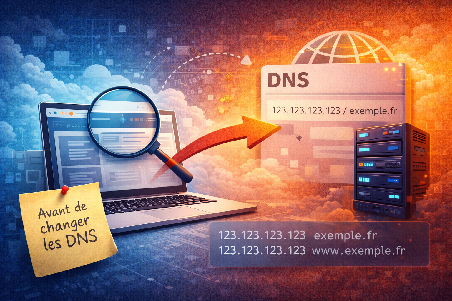Comment tester un site web avant de changer les DNS (méthode complète) miniature