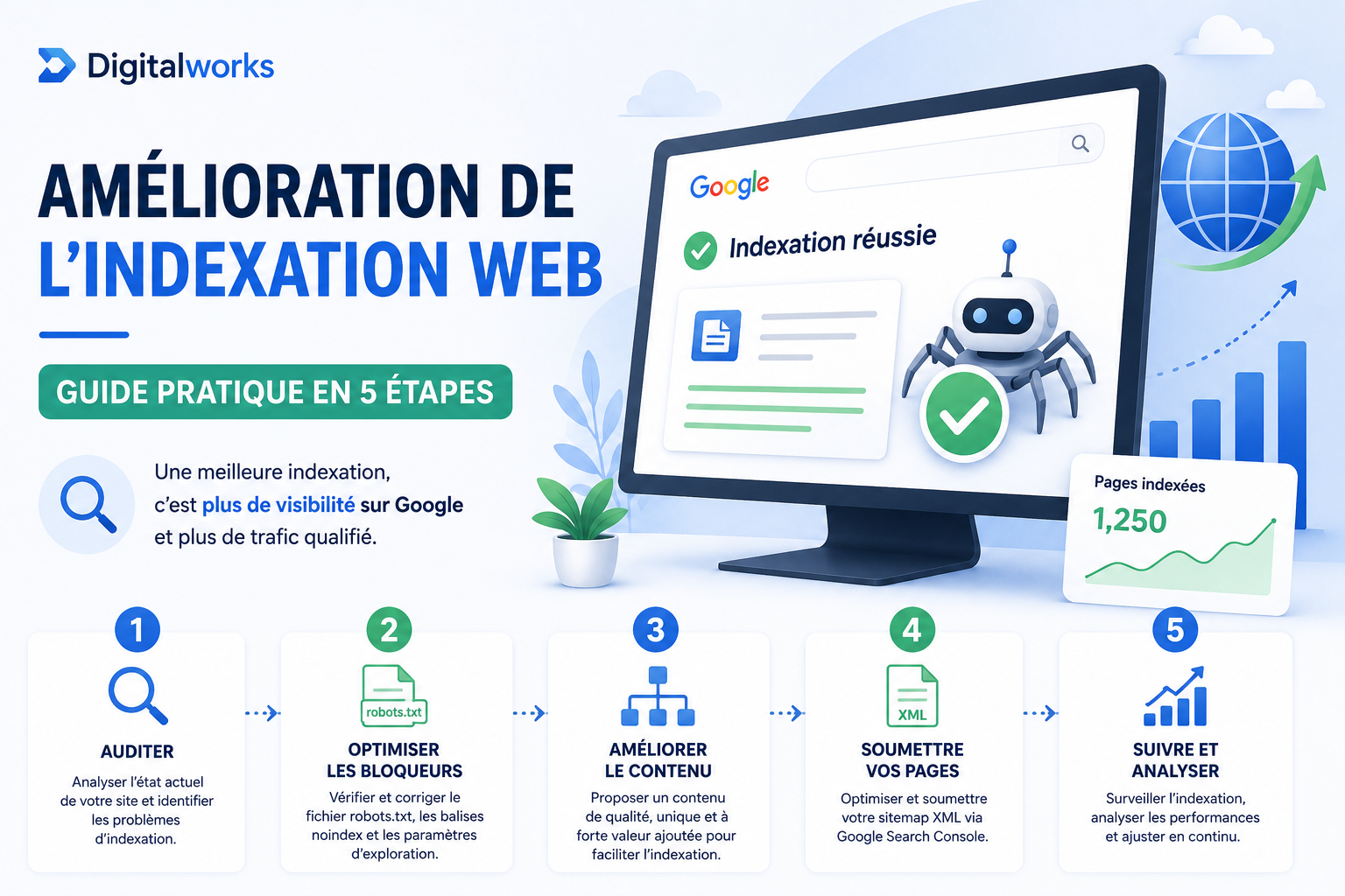 Amélioration de l'indexation web : guide pratique en 5 étapes miniature