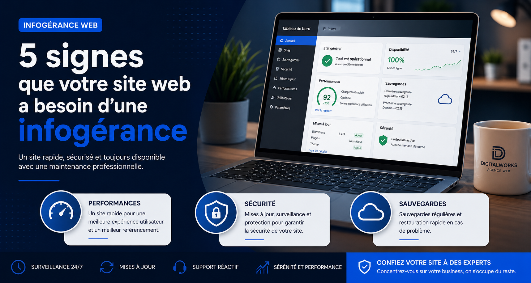 Pourquoi l’infogérance web devient essentielle pour les entreprises miniature