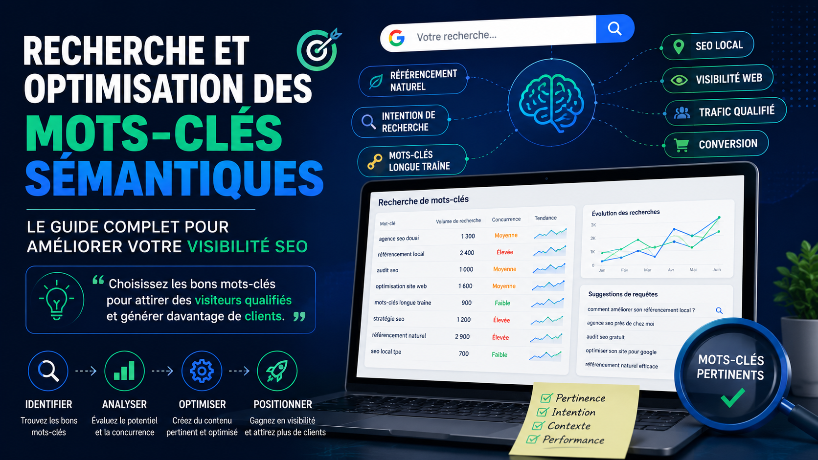 Recherche et optimisation des mots-clés sémantiques : guide complet miniature