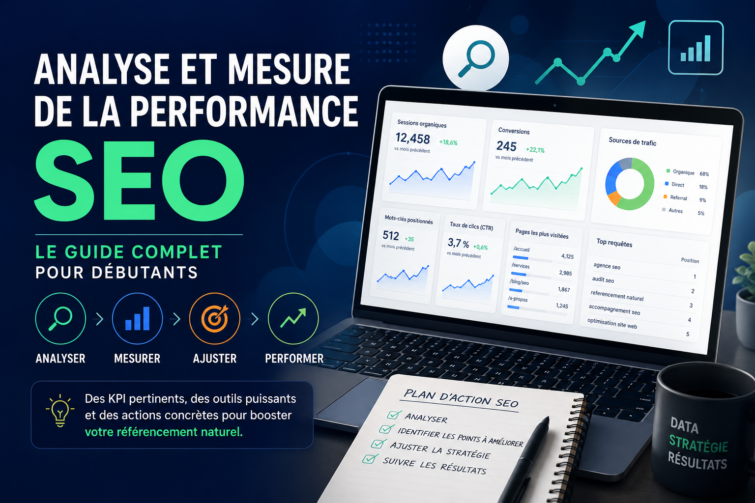 Analyse et mesure de la performance SEO : guide complet pour débutants miniature